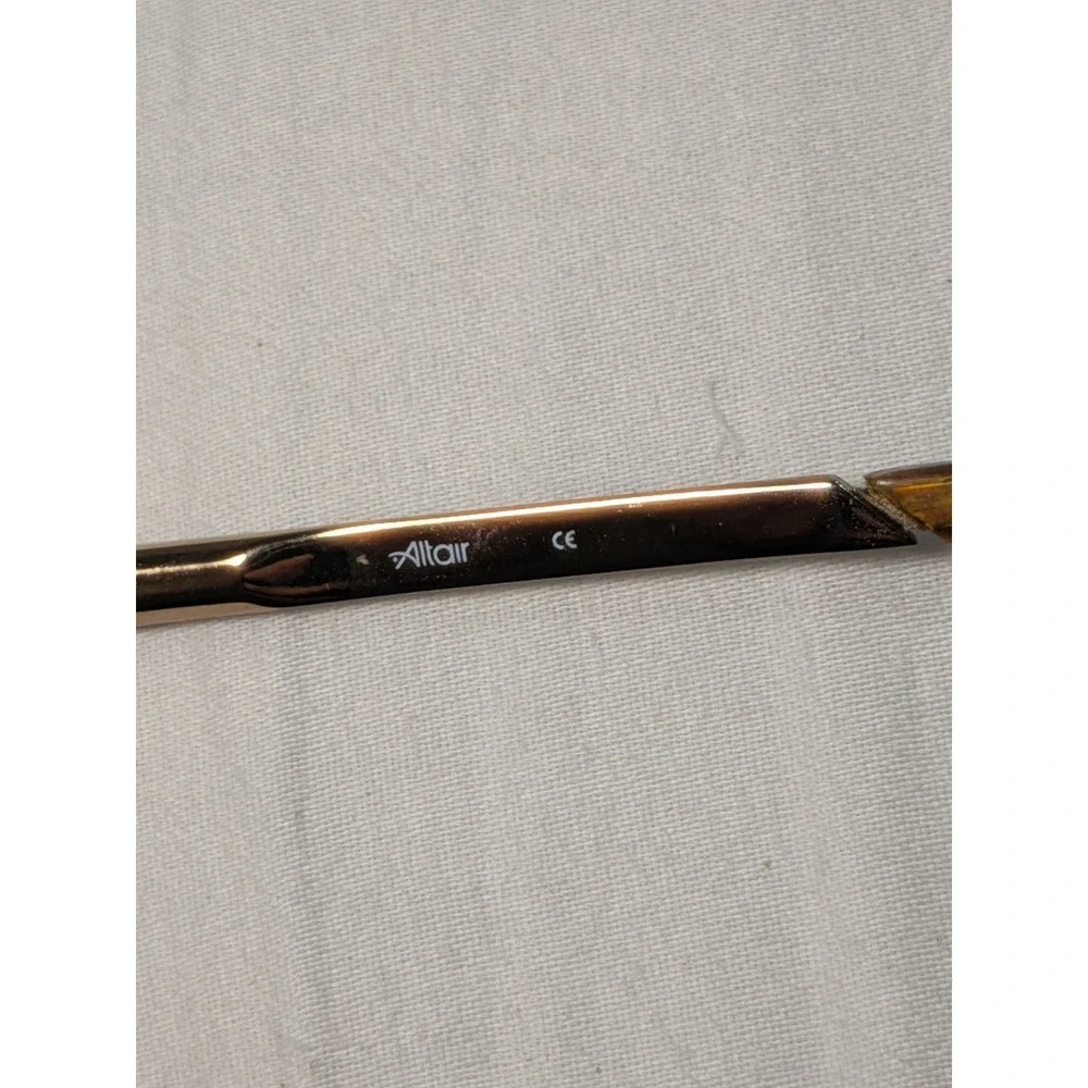 Altair A4026 200 Whiskey Gold Aviator Glasses Frames 56-17-140